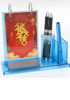 时尚创意塑胶台历